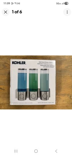 Kohler Wall-Mount Shower Dispenser Brushed Nickel, BRAND new