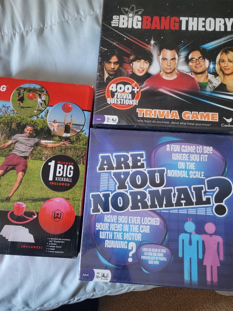 3 BOARD GAMES 1 PUZZLE 1 Kickball