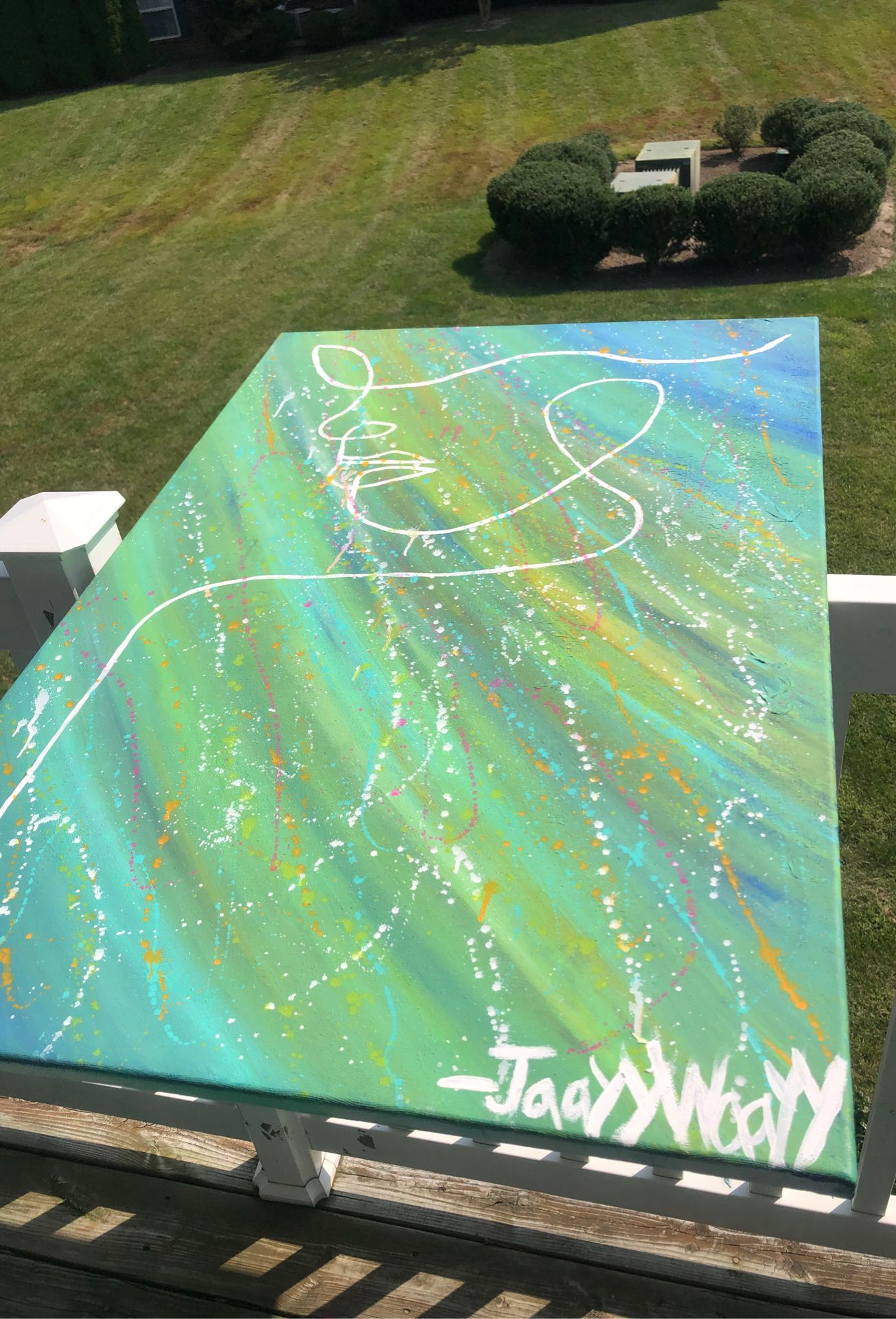 Abstract jaayywaayy painting (NEW)