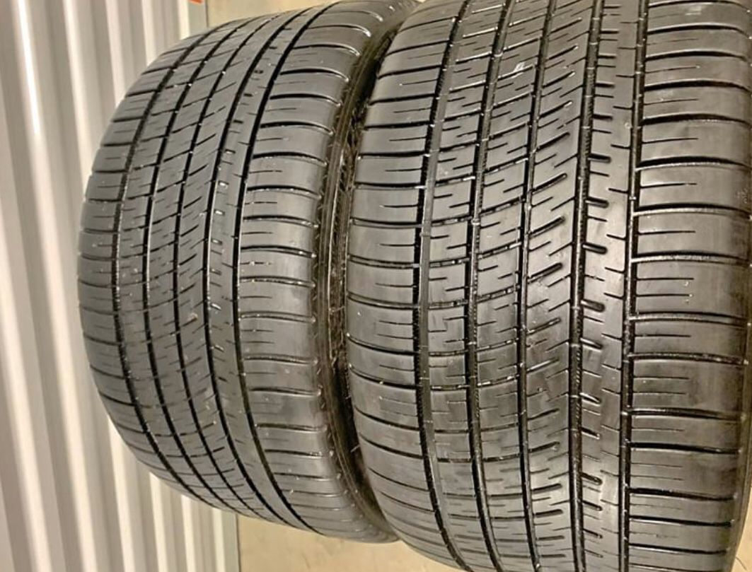 Michelin A/S3+ Tires (2) 285 30 20