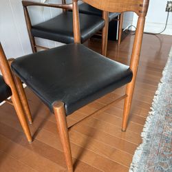 Authentic Mid Century Set Of Chairs