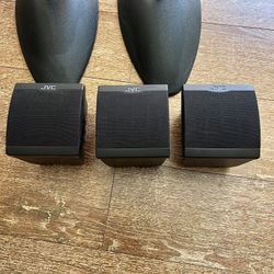 JVC Satellite speakers 