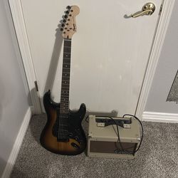 Guitar and amp