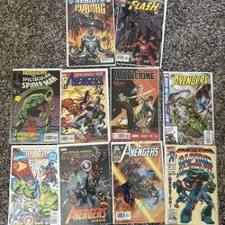 Marvel and DC Comic Books