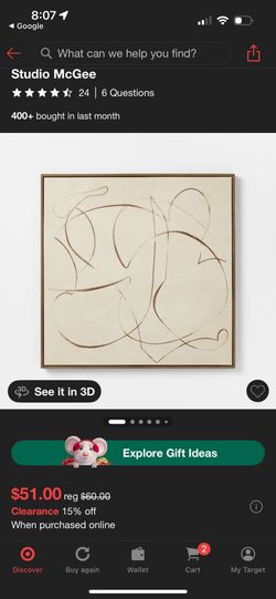 Wall Art/ Target/ Frames 