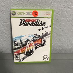 Selling Xbox 360 Game (Burnout Paradise)