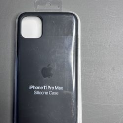 Apple iPhone 11 Pro Max Silicone Case Black