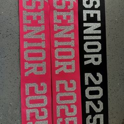Senior 2025 Sash 