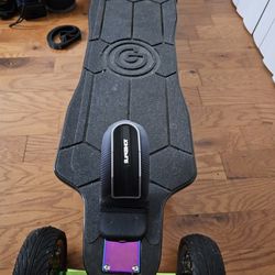 Ownboard Carbon ZEUS Pro Electric Skateboard × 1
Forged Deck+Molicel M50A 936Wh / AT+GT: 6 inches+120mm Cloudwheels Kits
