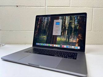 Apple MacBook Pro 15" 2018 Intel core i7-2.2 GHz 6,16GB Ram, 256 GB Storage, UHD Graphics (contact info removed) MB