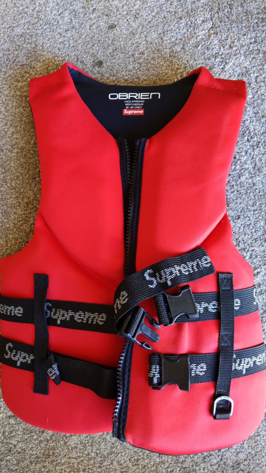 O'Brien supreme life jacket