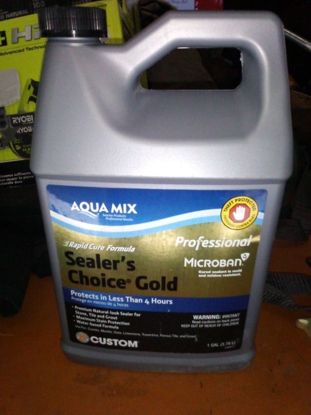 Aqua Mix Premium Natural Look Sealer For Stone, Tile, & Grout