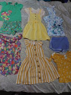 Size 5 summer girl clothes
