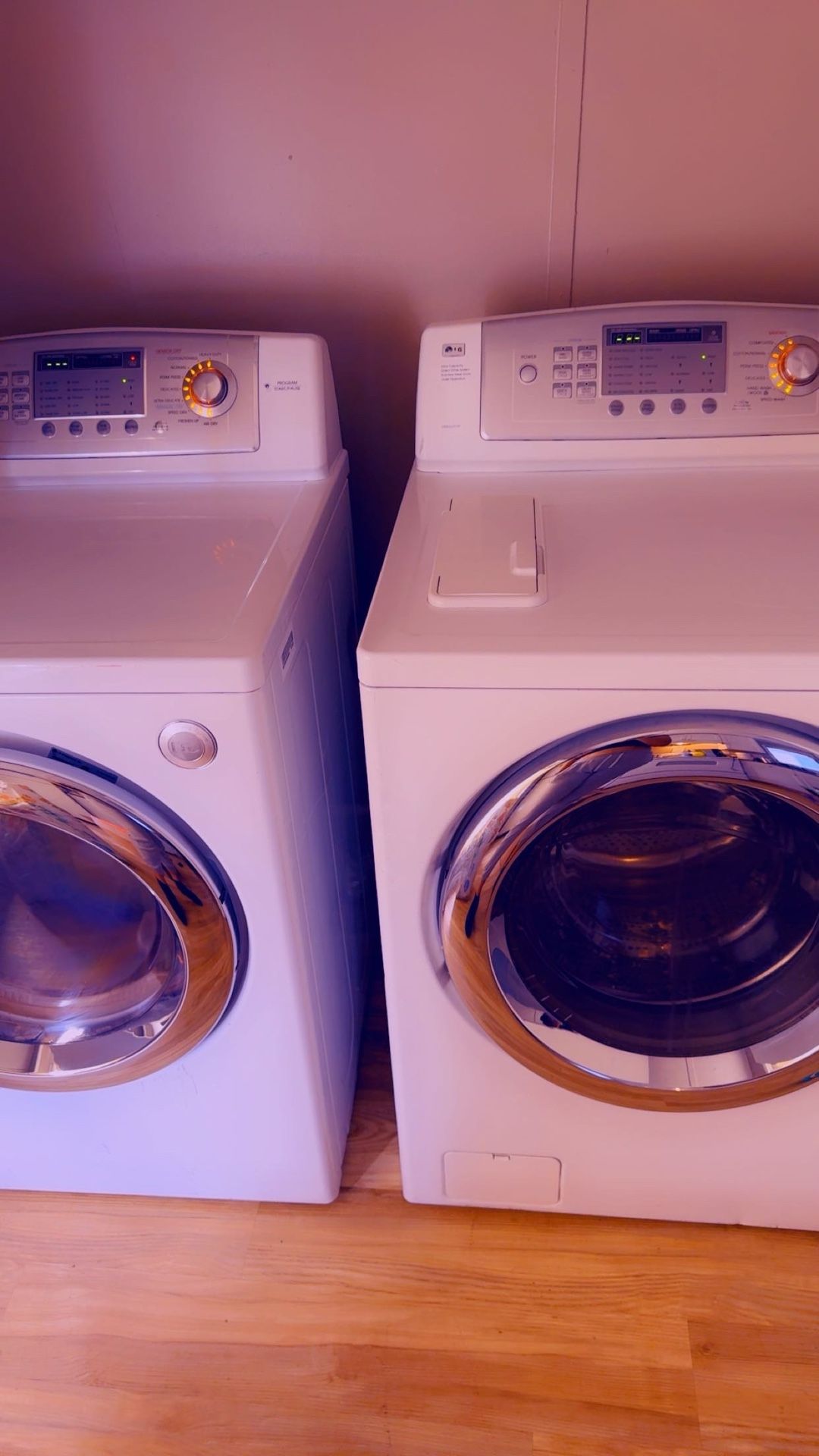 LG Washer And Dryer