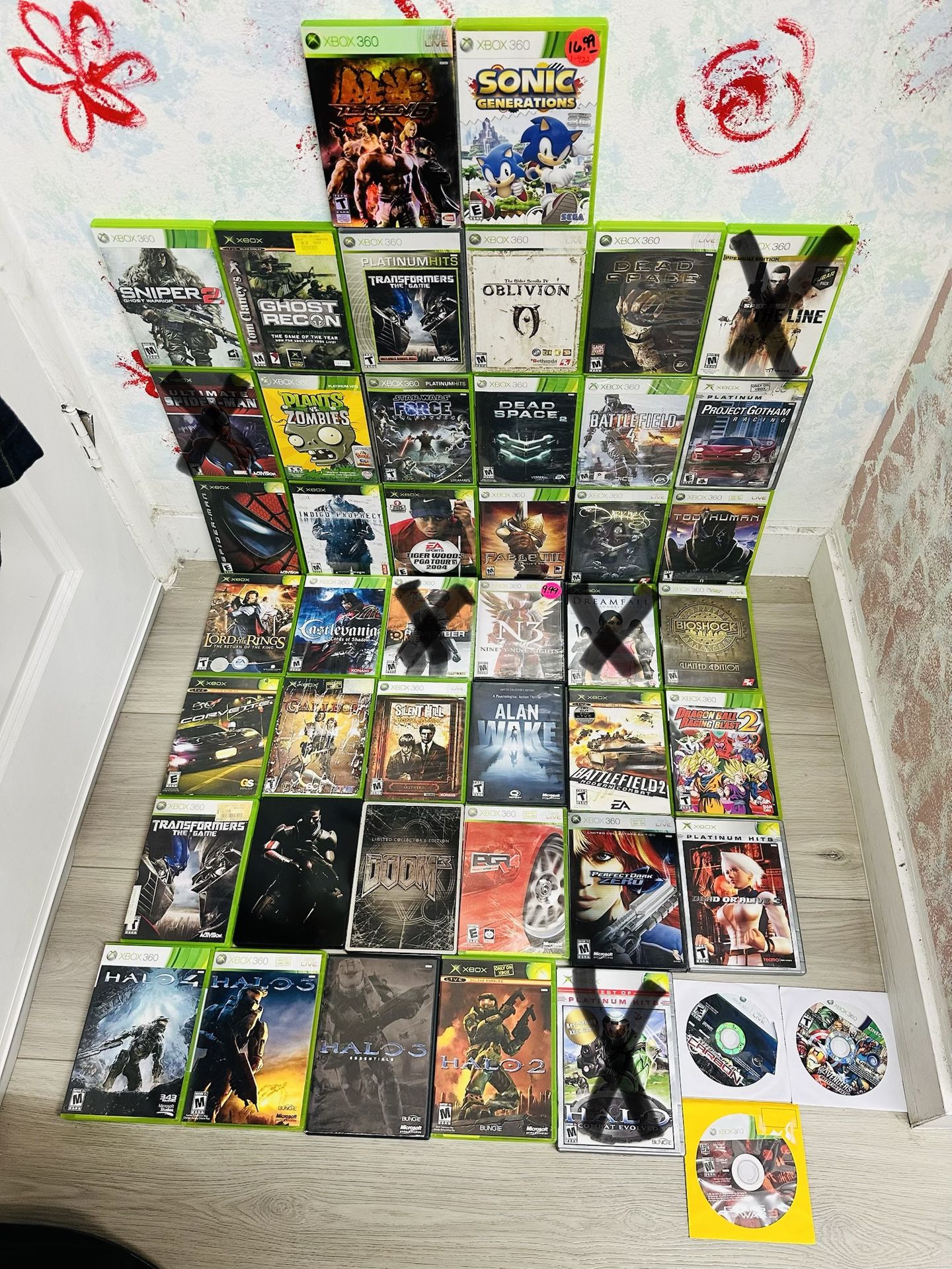 Microsoft Xbox 360 Games , These are collectible games send me offer