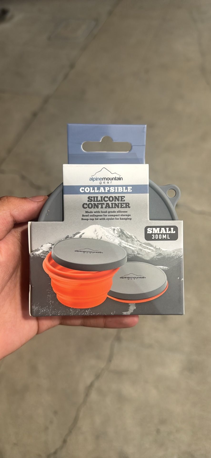 Silicone containers Collapsable 