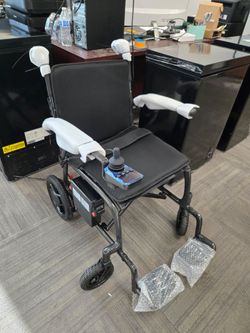 Electric Power Wheelchair with Joystick Controller