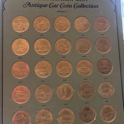 The  Franklin Mint Antique Car Collection Series. 