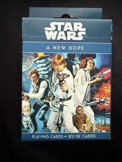 New Star Wars A New Hope Playing Cards Luke Skywalker Princess Leia