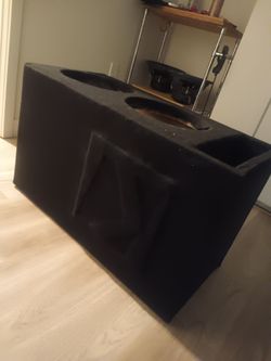 Custom kicker subwoofer box 33hz