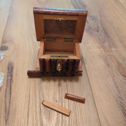 Fun puzzle box from Morocco