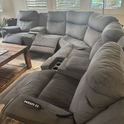 Reclining Sectional Couch