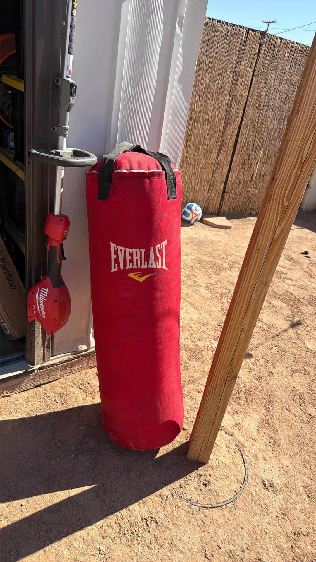 Everlast punching bag