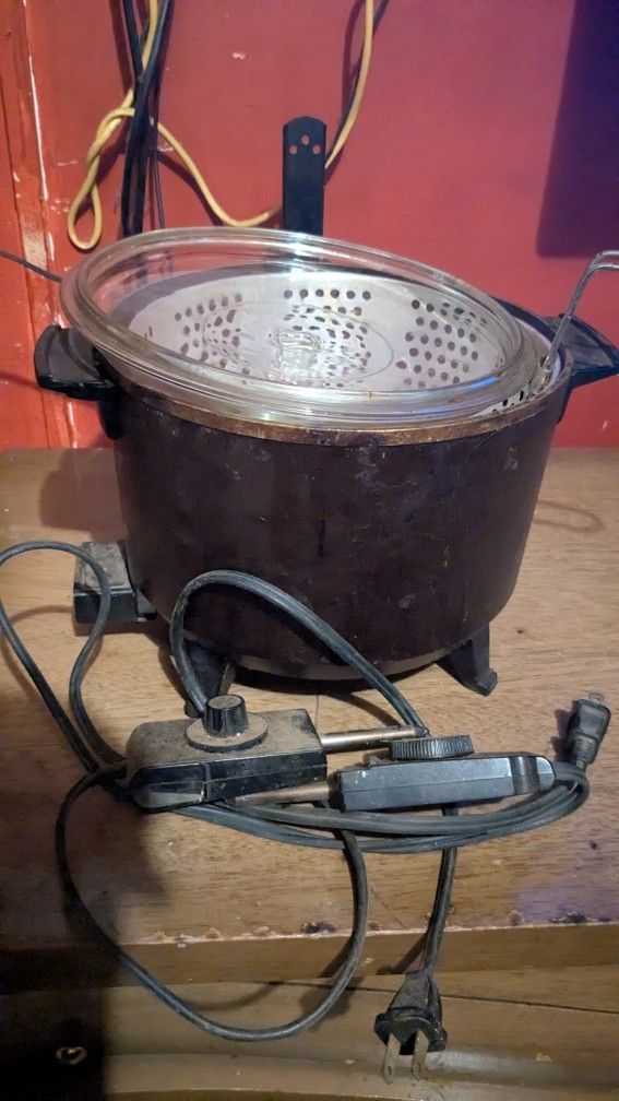 Vintage Deep Fryer
