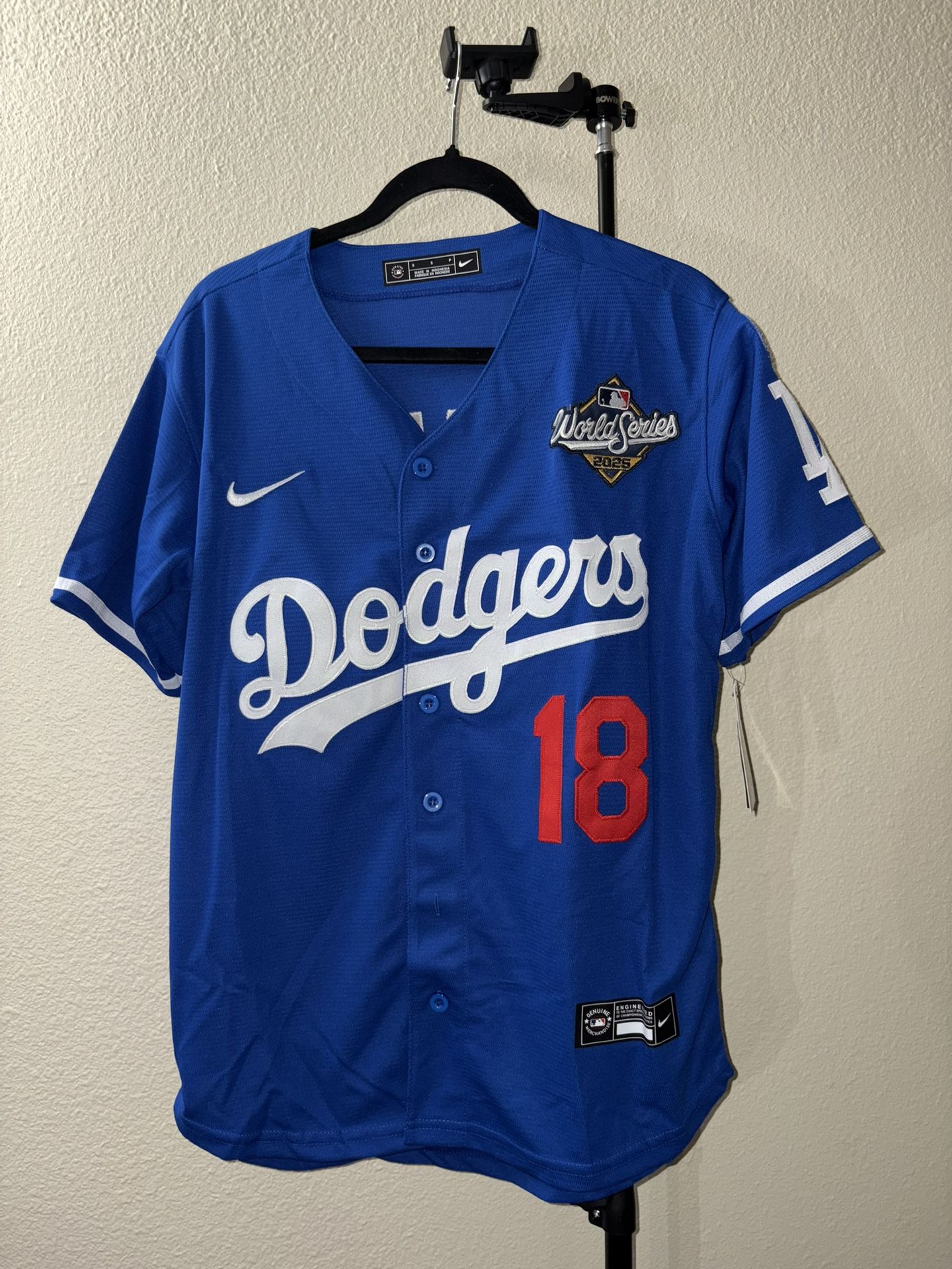 Dodgers 2025 World Series Jersey 