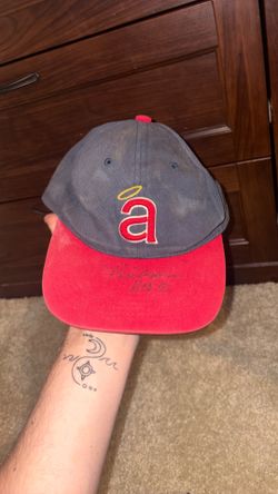 Rod Carew Signed Angel’s Hat