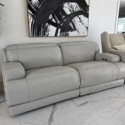 Leather Sofa 