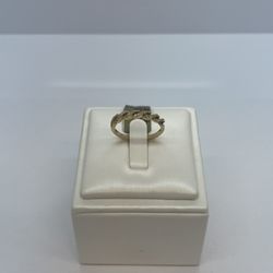 10k Gold Diamond Ring. New.