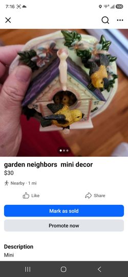 Garden Neighbors Mini Decor