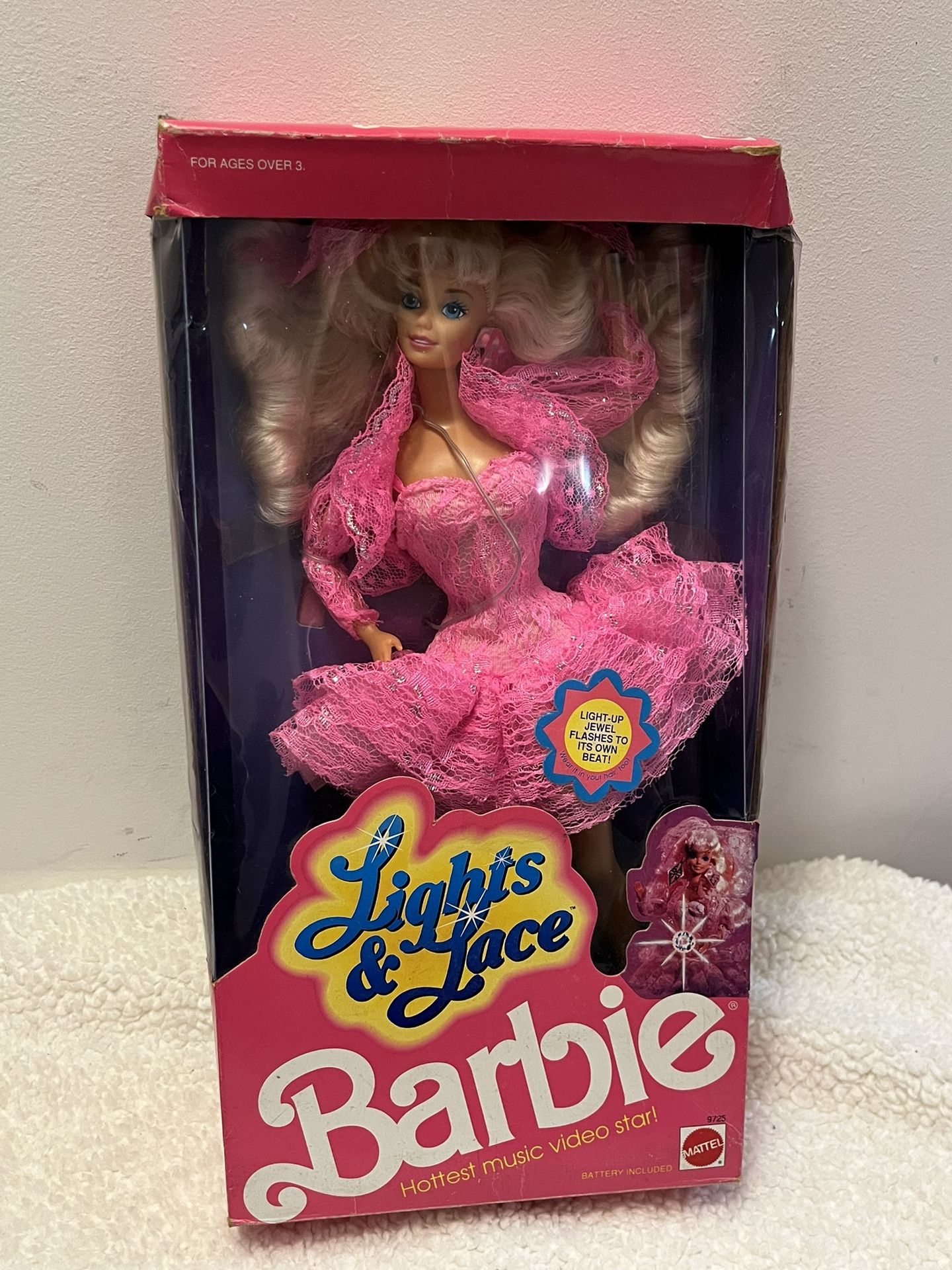 Lights And Lace Barbie Doll 