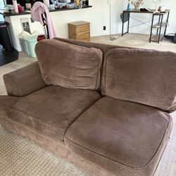 Brown sofa