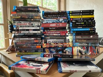 Anime Blu Ray and DVDs! Huge selection!
