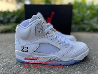 Air Jordan 5 Retro 'White Metallic'