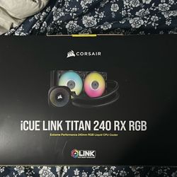 iCUE Link Titan 240 AIO water cooler