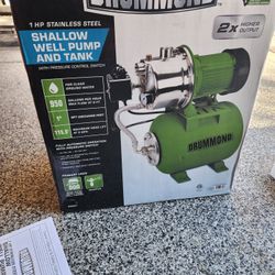 Shallow Well Pump 1 Horsepower