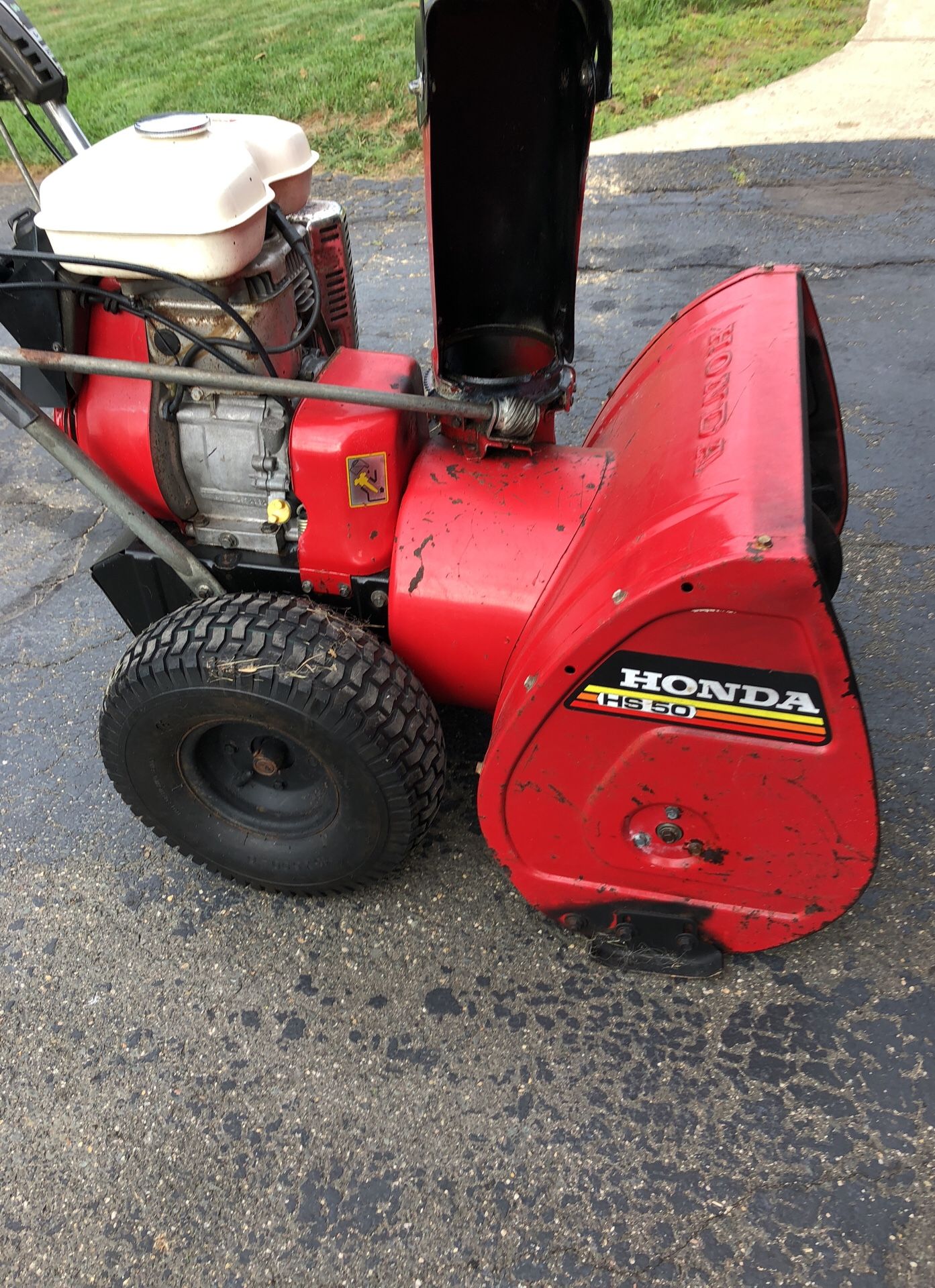 Honda snowblower HS50 heavy duty