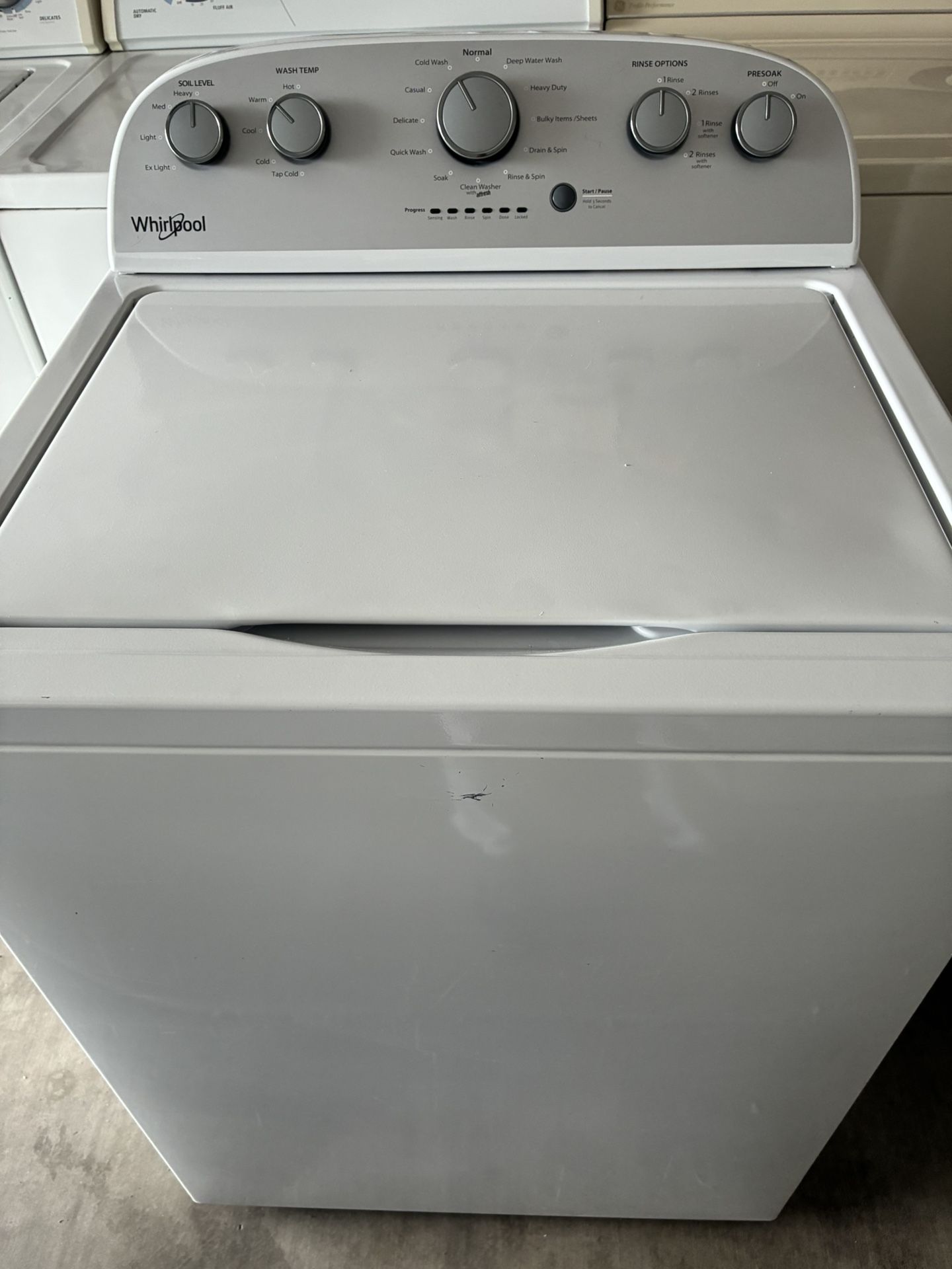 Whirlpool Washer And Maytag Washer
