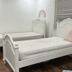 Two Tween Beds