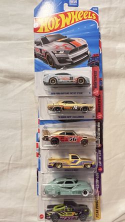 Hot wheels card