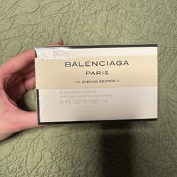 Balenciaga Paris Black Body Scrub