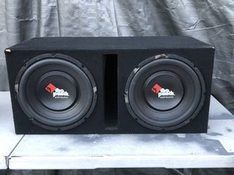 12 Inch Rockford Fosgate Punch Audiophile Subwoofers Ported Box 