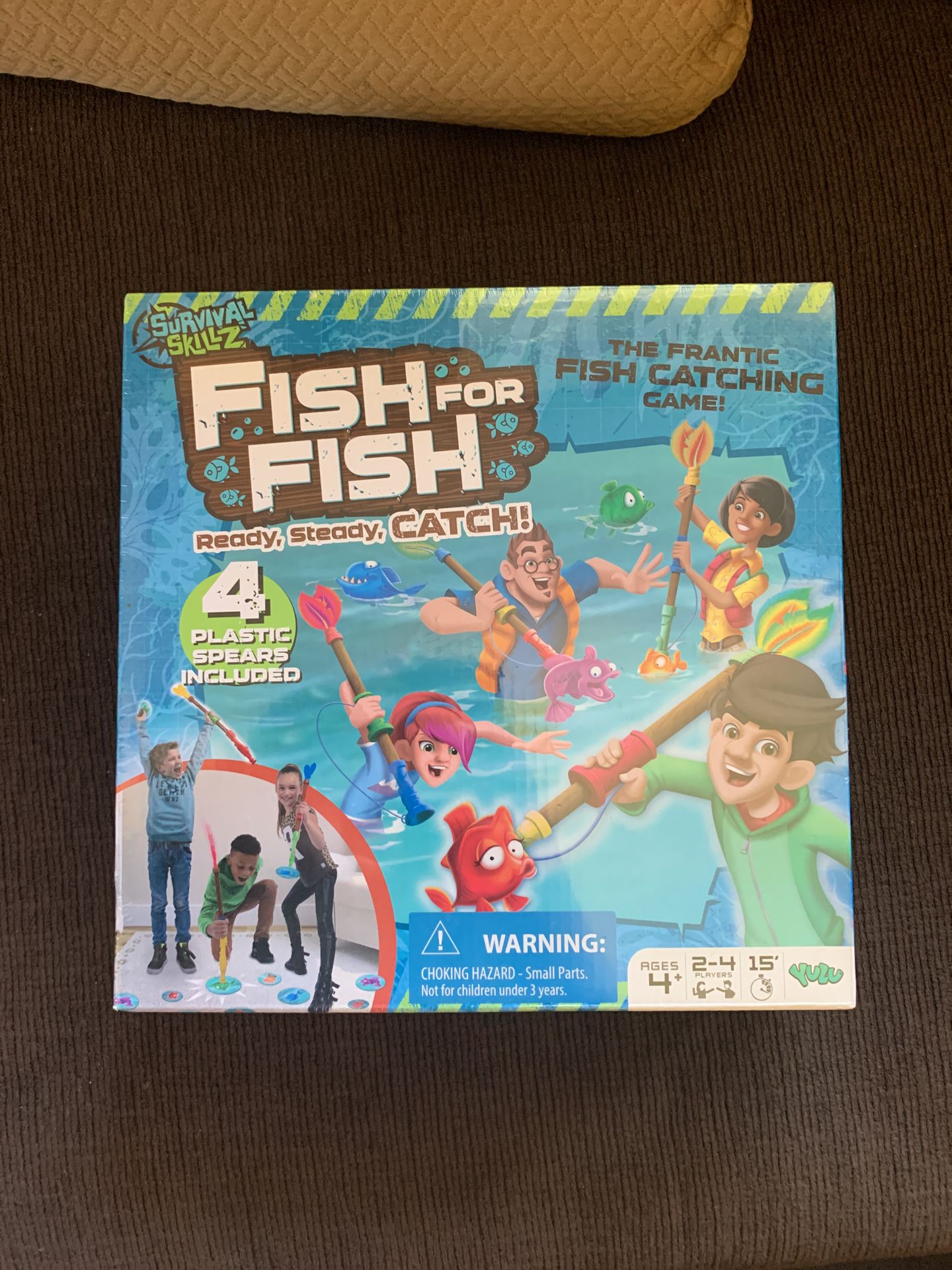 Yulu Fish For Fish Board Game NEW