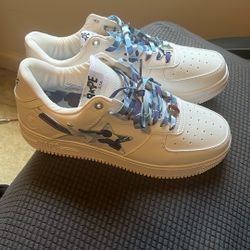 bapesta blue camo