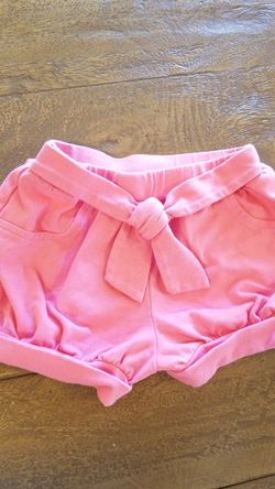 Pink shorts 12m