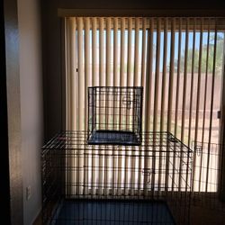 Dog Crates ,small Large, Avon Glass Red Dishes ♥️ 