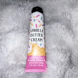 Vanilla Butter Cream Hand Lotion Bath And Body Works